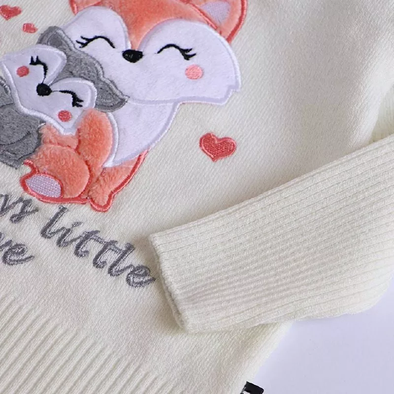 بلوز بافت گپ دو روباه مادر و بچه سایز ۳۰ تا ۵۰ کد ۵۱۰۹