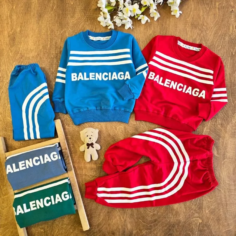 بلوز شلوار دورس پنبه بالنسیا سایز ۳۵ تا ۴۵ کد ۵۱۳۸