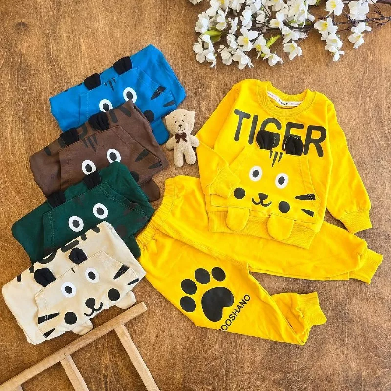 بلوز شلوار تایگر Tiger جیب کانگرویی سایز ۳۵ تا ۴۵ کد ۵۰۶۸