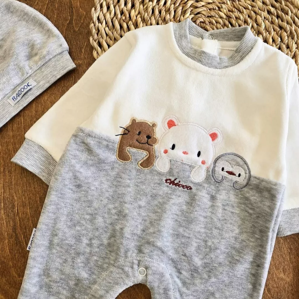 سرهمی مخمل باروک طرح خرس پنگوئن اسب آبی کد ۵۱۵۰