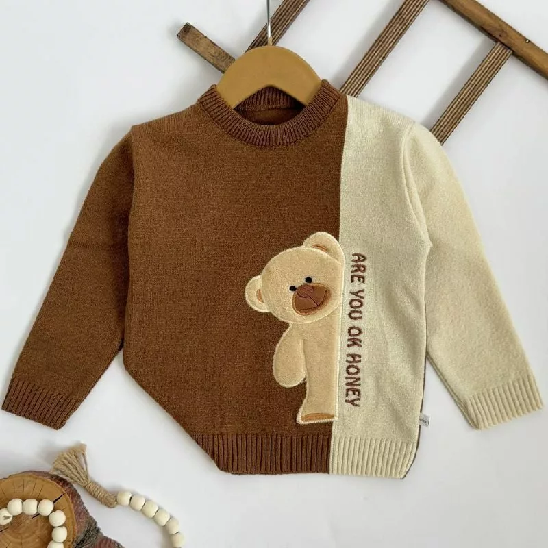 بلوز بافت گپ خرس هانی سایز ۳۰ تا ۵۰ کد ۵۱۰۲