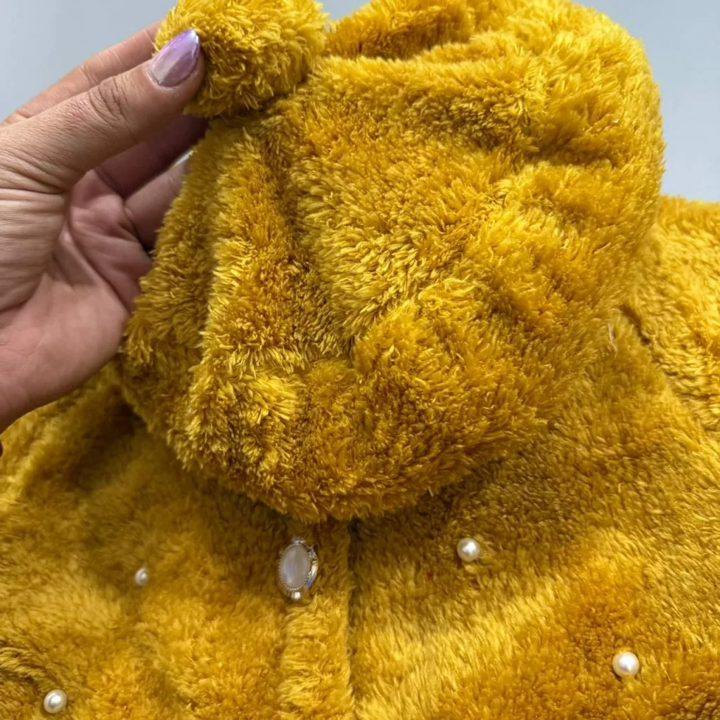 شنل و کلاه مرواریدی سایز ۱ تا ۴ کد ۵۱۹۵