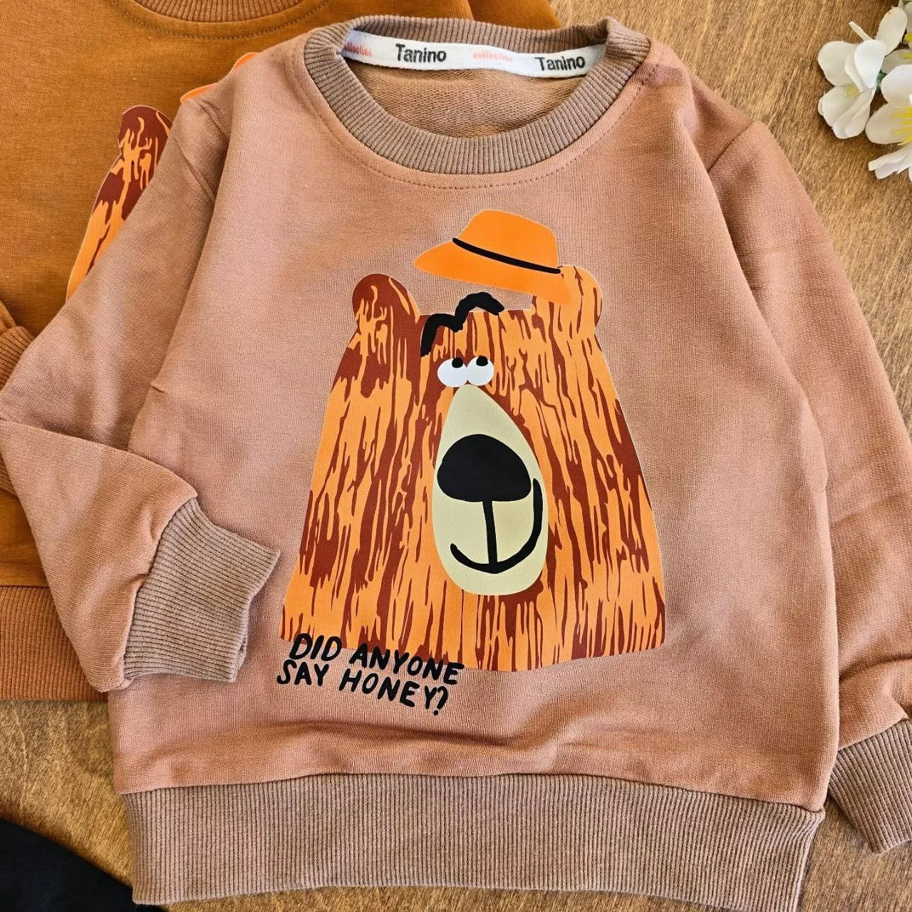 بلوز شلوار خرس کلاهدار سایز ۳۵،۴۰ کد ۵۱۵۵