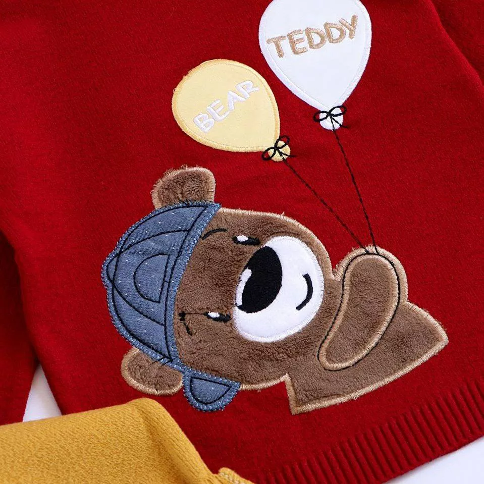 بلوز بافت گپ خرس بادکنکی سایز ۳۰ تا ۵۰ کد ۵۱۰۱