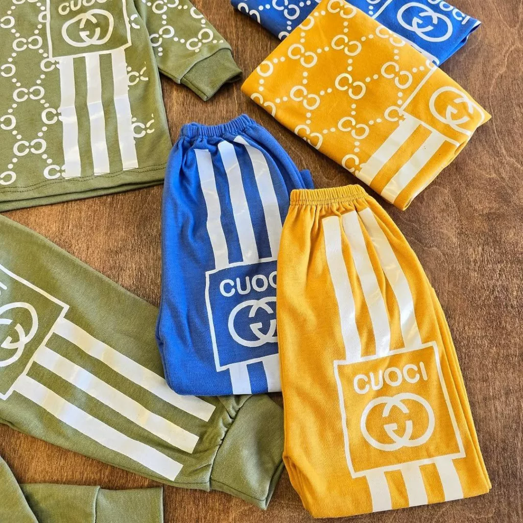 بلوز شلوار گوچی سایز ۵،۶ کد ۵۱۲۴