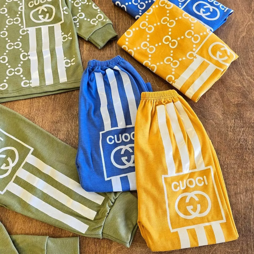 بلوز شلوار گوچی سایز ۵،۶ کد ۵۱۲۴