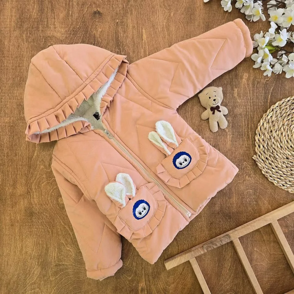 کاپشن خزدار لبوبو رویه میکرو کجراه کد ۵۱۹۳