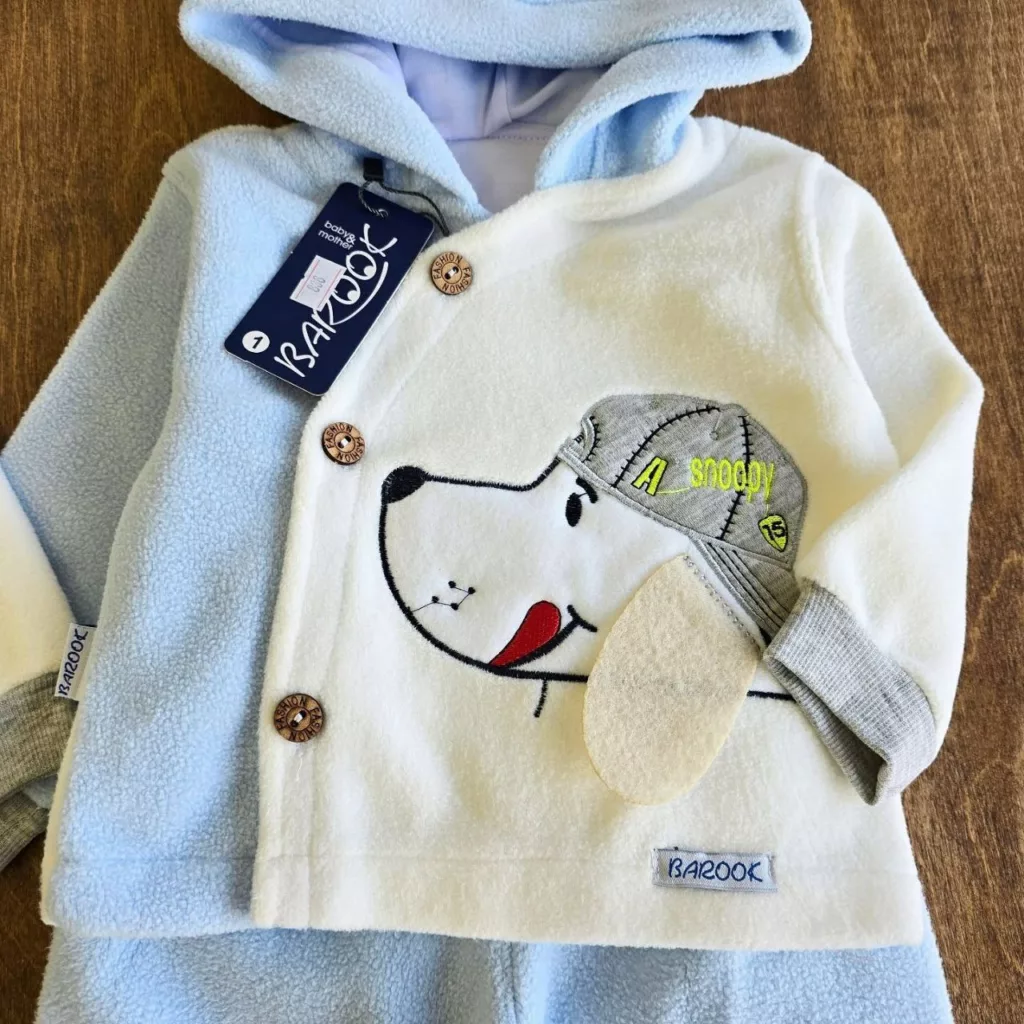 سویشرت شلوار طرح سگ گوش دار (فوتر) کد ۵۱۳۵