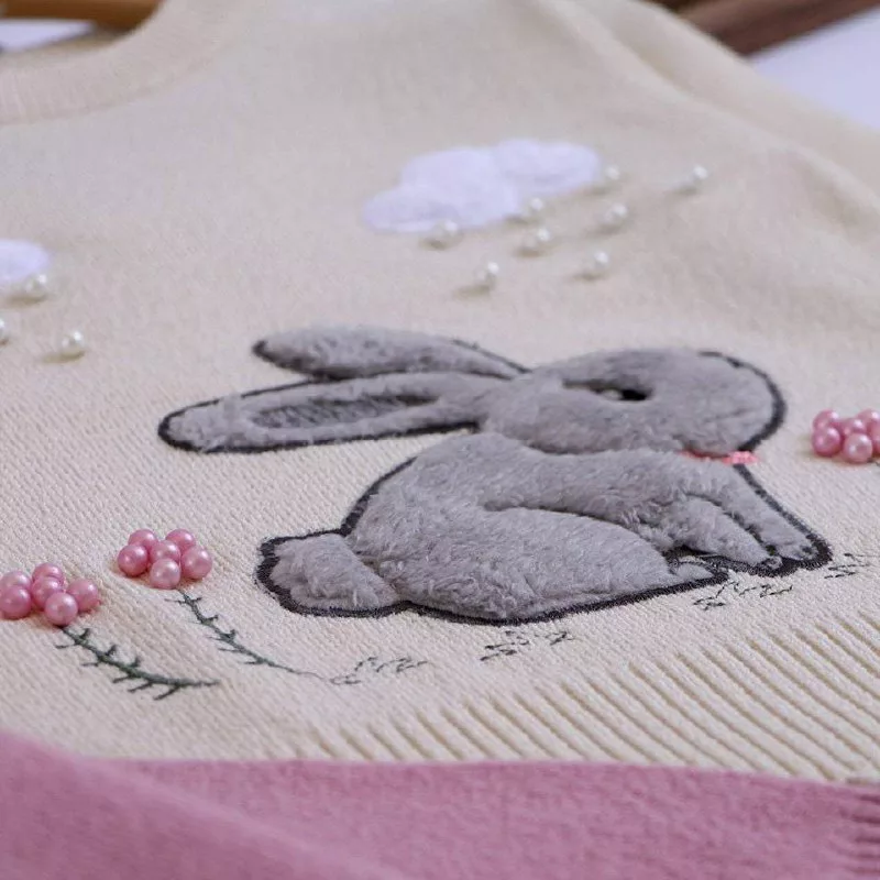 بلوز بافت گپ خرگوش و ابر سایز ۳۵ تا ۵۰ کد ۵۱۰۳