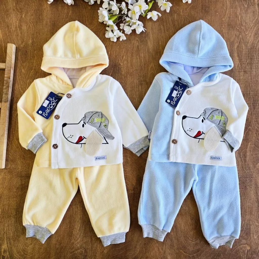 سویشرت شلوار طرح سگ گوش دار (فوتر) کد ۵۱۳۵