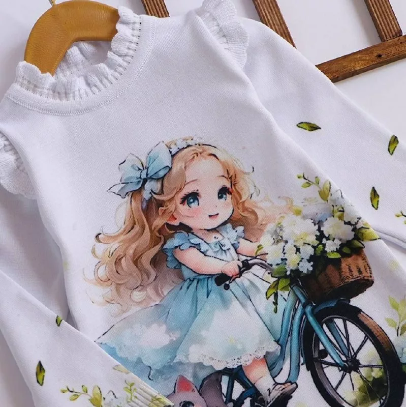 تونیک بافت گپ دختر و دوچرخه سایز ۴۰ تا ۵۰ کد ۵۰۹۸