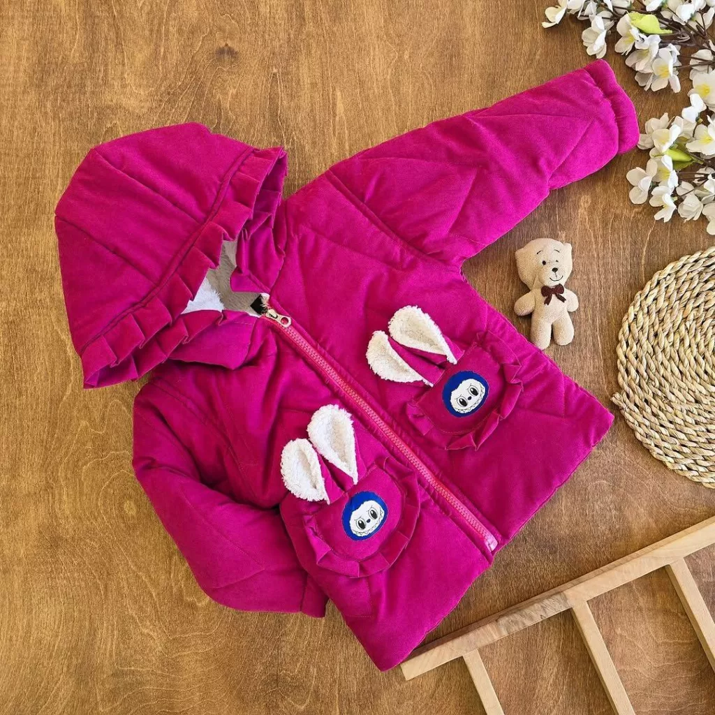 کاپشن خزدار لبوبو رویه میکرو کجراه کد ۵۱۹۳