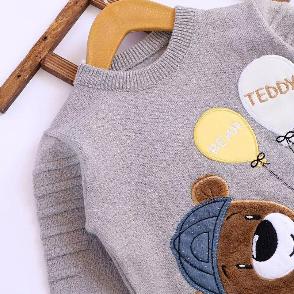 بلوز بافت گپ خرس بادکنکی سایز ۳۰ تا ۵۰ کد ۵۱۰۱