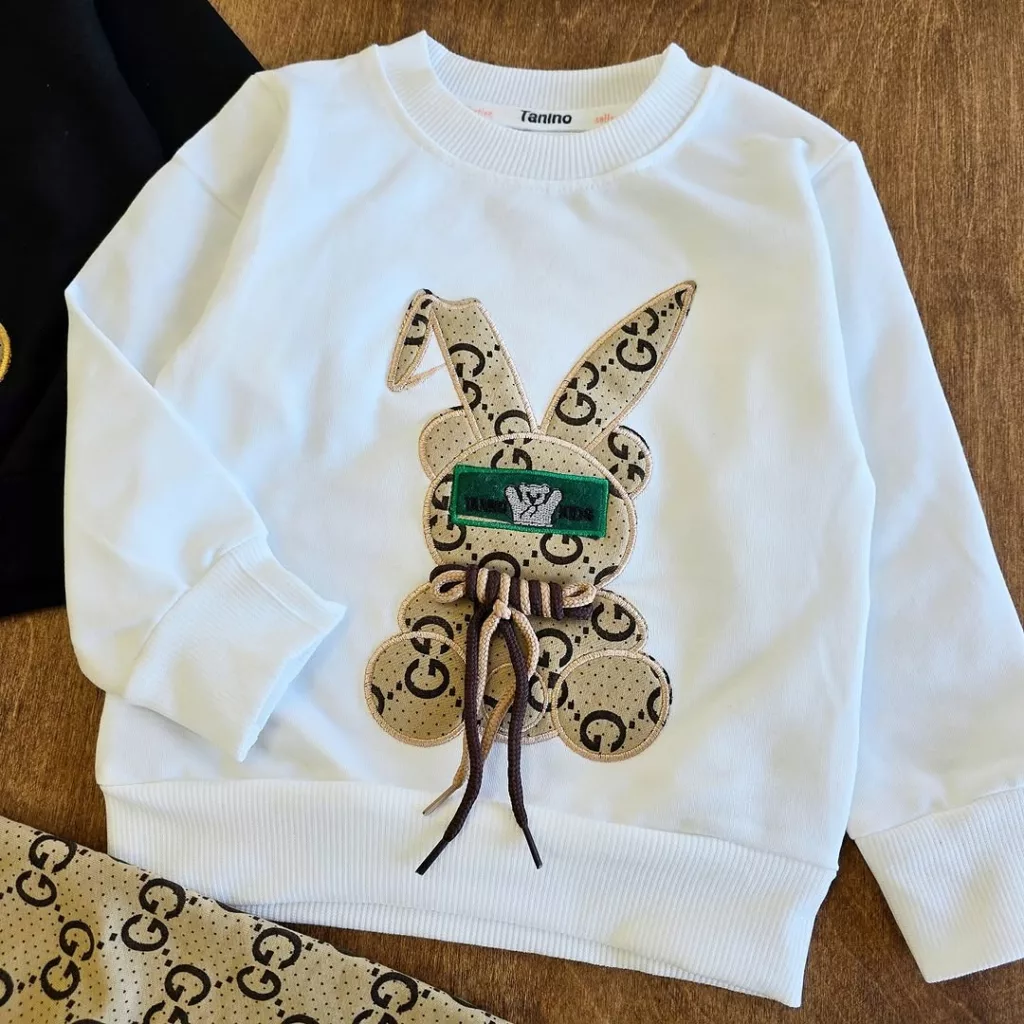 بلوز شلوار خرگوش گوچی بندی سایز 35،40 کد 4048