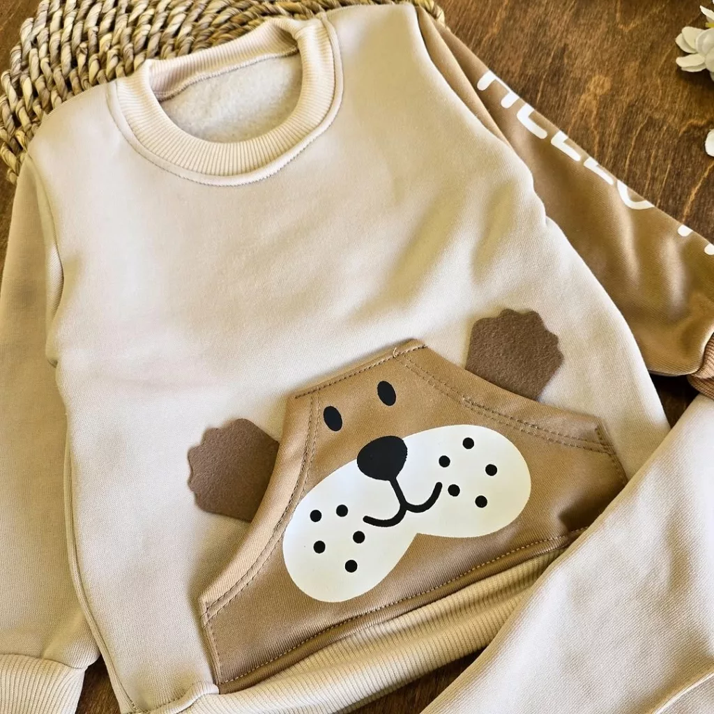 بلوز شلوار توکرکی هاپو جیب دار کد 2351