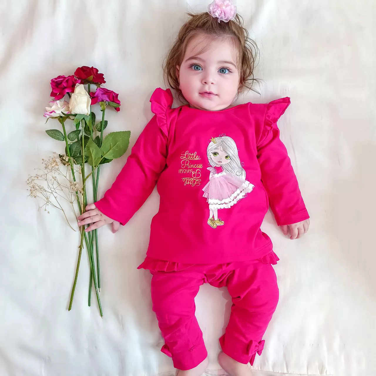 بلوز شلوار دخترانه بارلی کد 2443