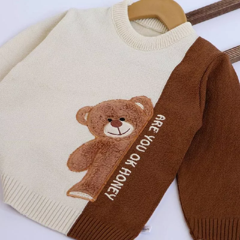 بلوز بافت گپ خرس هانی سایز ۳۰ تا ۵۰ کد ۵۱۰۲