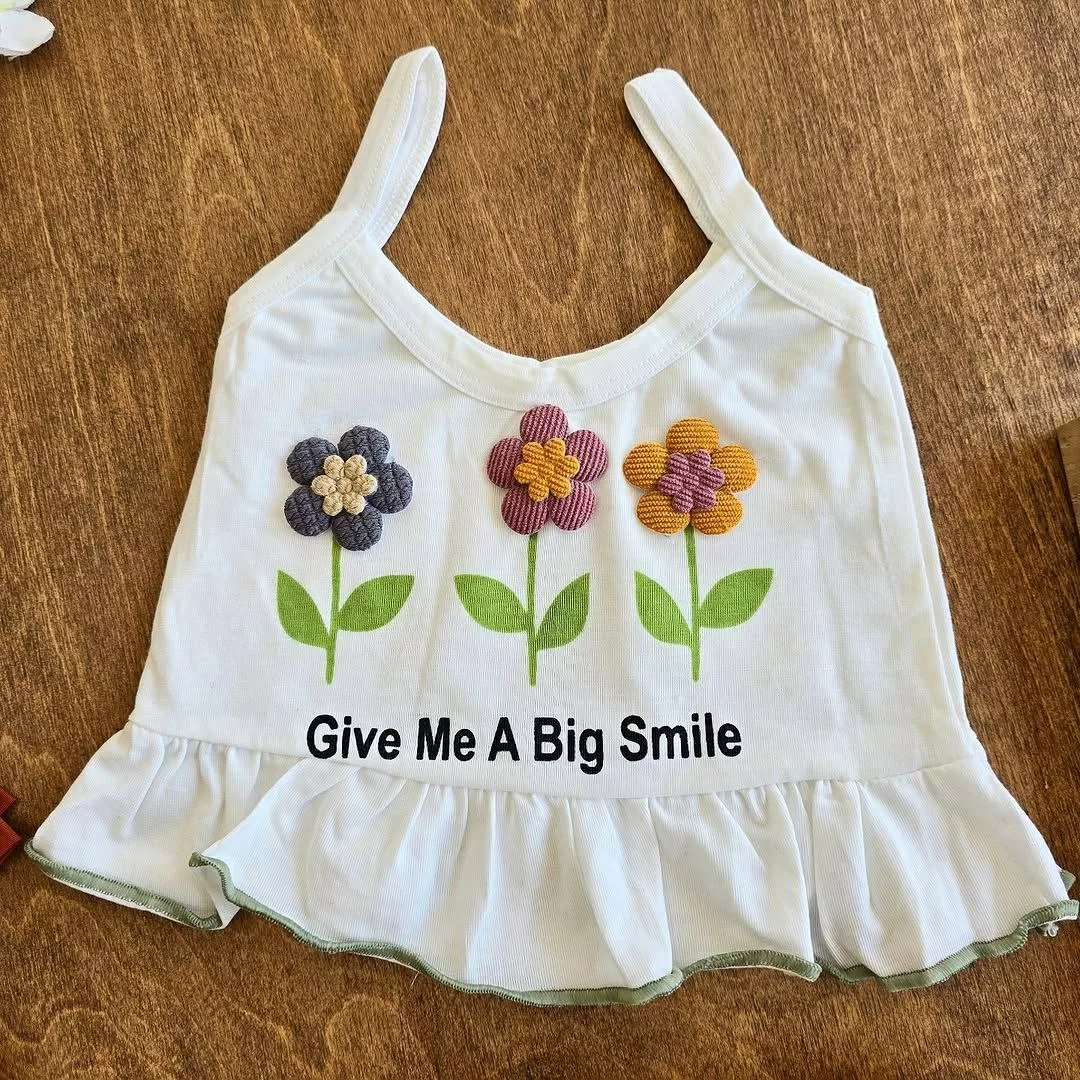 تاپ شلوارک کتان سه گل برجسته big smile سایز ۳۰،۳۵ کد ۵۰۶۰