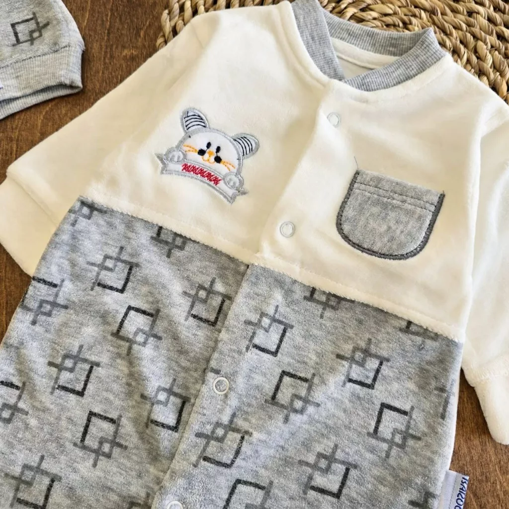 سرهمی مخمل جورابدار باروک طرح موش کد ۵۱۴۹