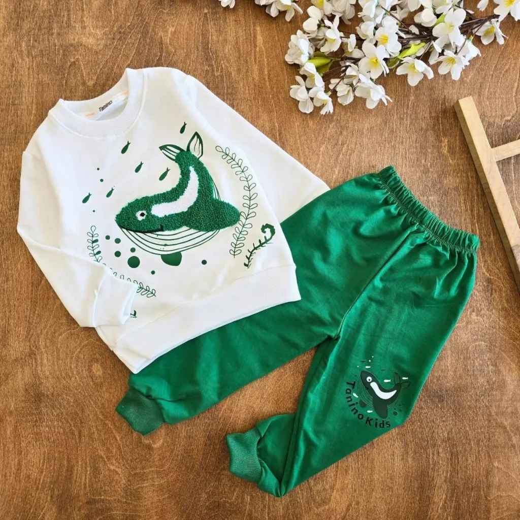 بلوز شلوار وال گلدوزی سایز ۳۵ تا ۴۵ کد ۵۱۹۷