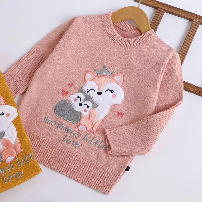 بلوز بافت گپ دو روباه مادر و بچه سایز ۳۰ تا ۵۰ کد ۵۱۰۹