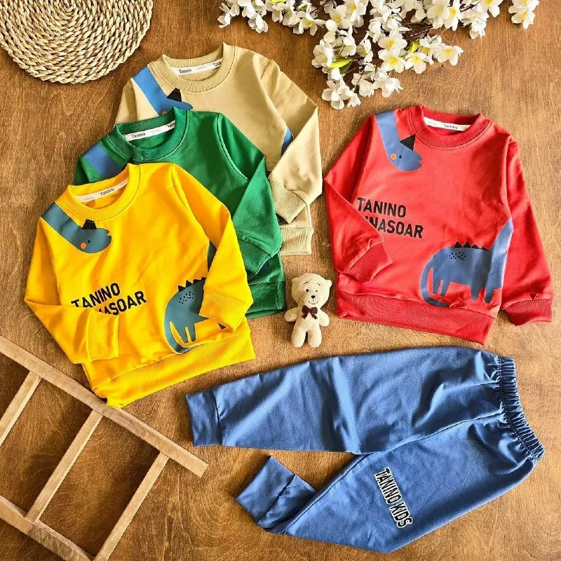 بلوز شلوار دورس دایناسور tanino dinasoar کد ۵۱۷۰