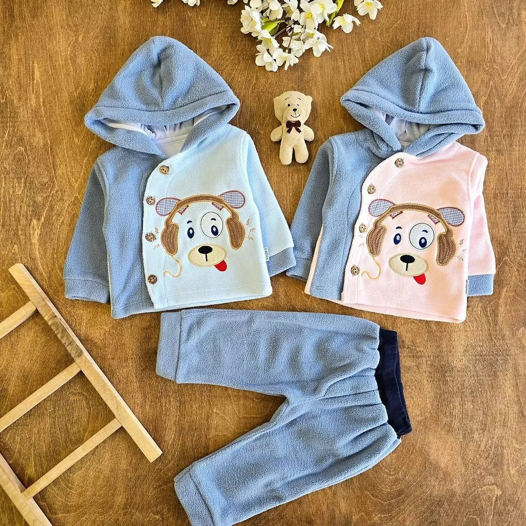 سویشرت شلوار طرح سگ هدفونی (فوتر) کد ۵۱۳۶