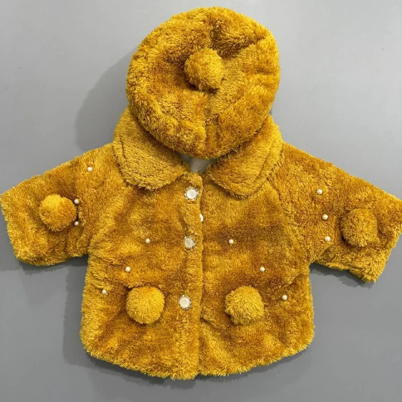 شنل و کلاه مرواریدی سایز ۱ تا ۴ کد ۵۱۹۵