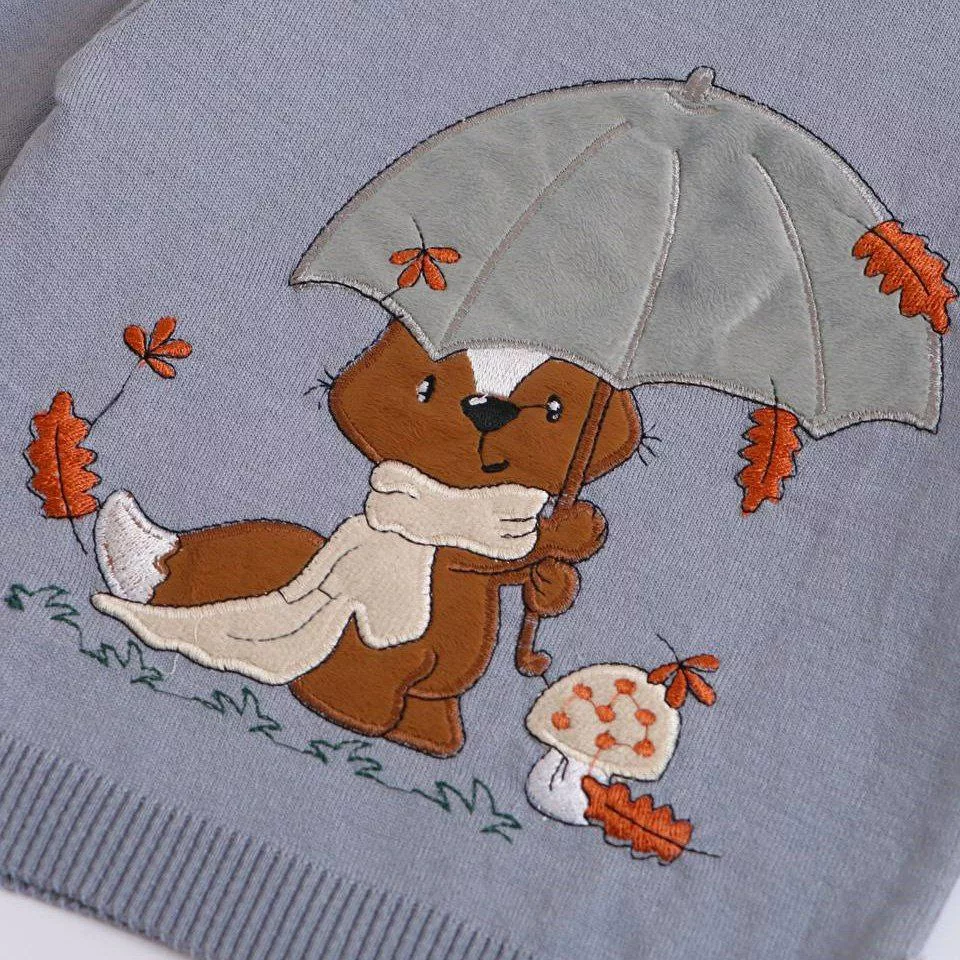 بلوز بافت گپ روباه و چتر سایز ۴۰ تا ۵۰ کد ۵۱۱۲