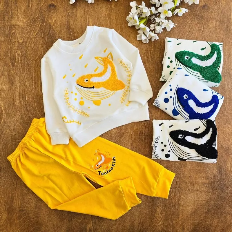 بلوز شلوار وال گلدوزی سایز ۳۵ تا ۴۵ کد ۵۱۹۷