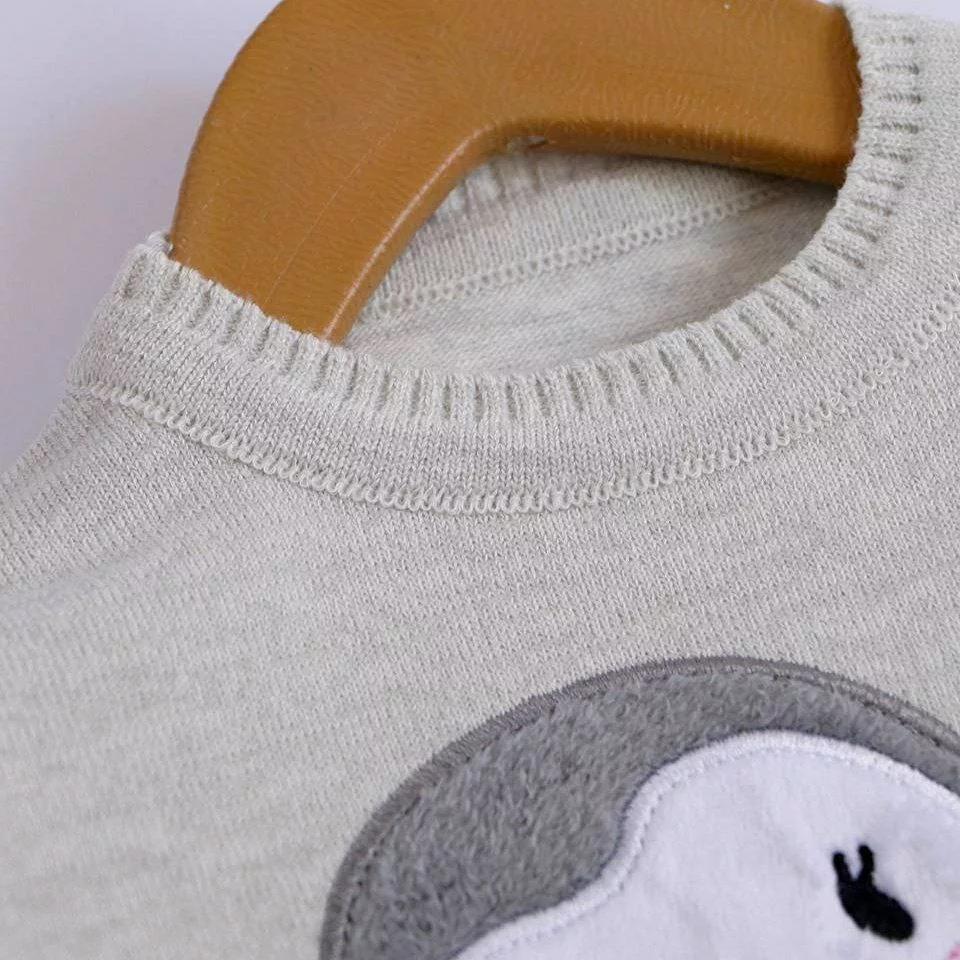 بلوز بافت گپ پنگوئن شالگردنی سایز ۳۵ تا ۵۰ کد ۵۱۰۵