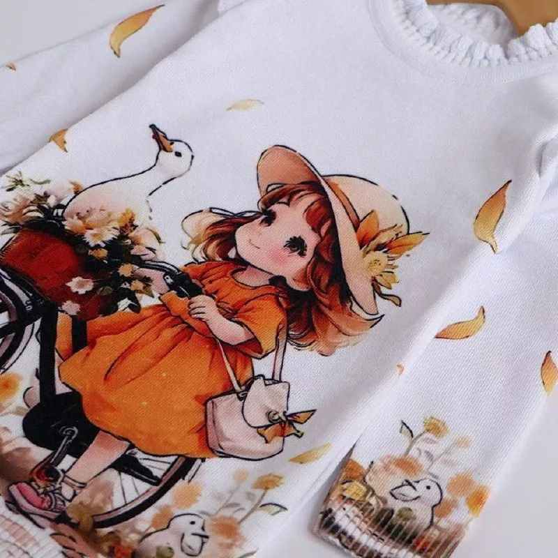 تونیک بافت گپ دختر و دوچرخه سایز ۴۰ تا ۵۰ کد ۵۰۹۸