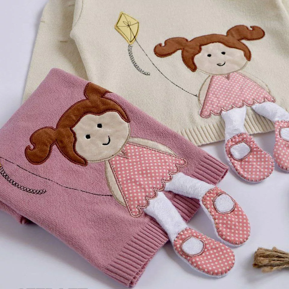 بلوز بافت گپ دختر پادار بادبادکی سایز ۳۰ تا ۴۰ کد ۵۱۰۸