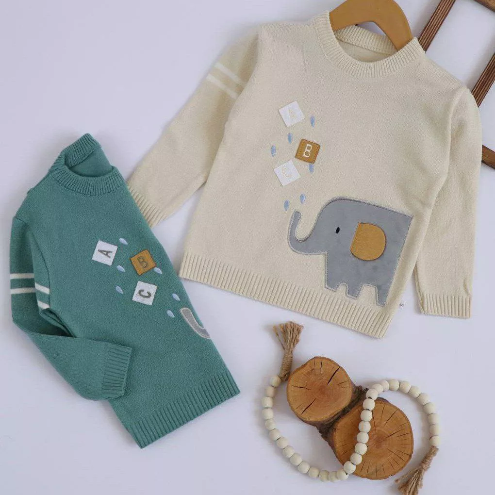 بلوز بافت گپ فیل ABC سایز ۳۰ تا ۴۵ کد ۵۱۱۳