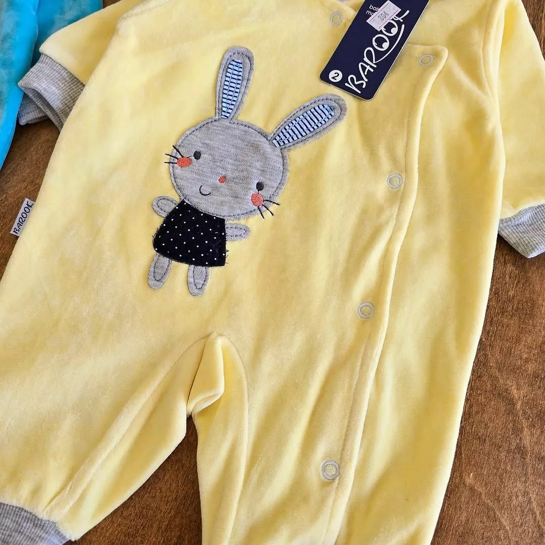 سرهمی مخمل کلاه چسبیده خرگوش گوش دراز کد ۵۱۴۴