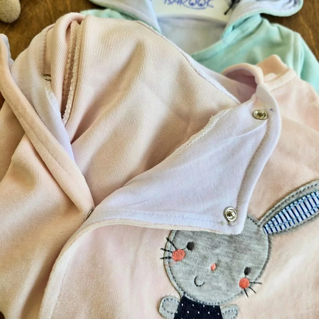 سرهمی مخمل کلاه چسبیده خرگوش گوش دراز کد ۵۱۴۴