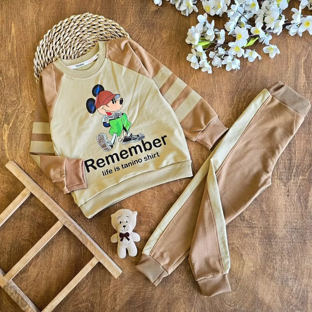 بلوز شلوار میکی موس Remember کد ۵۱۶۱