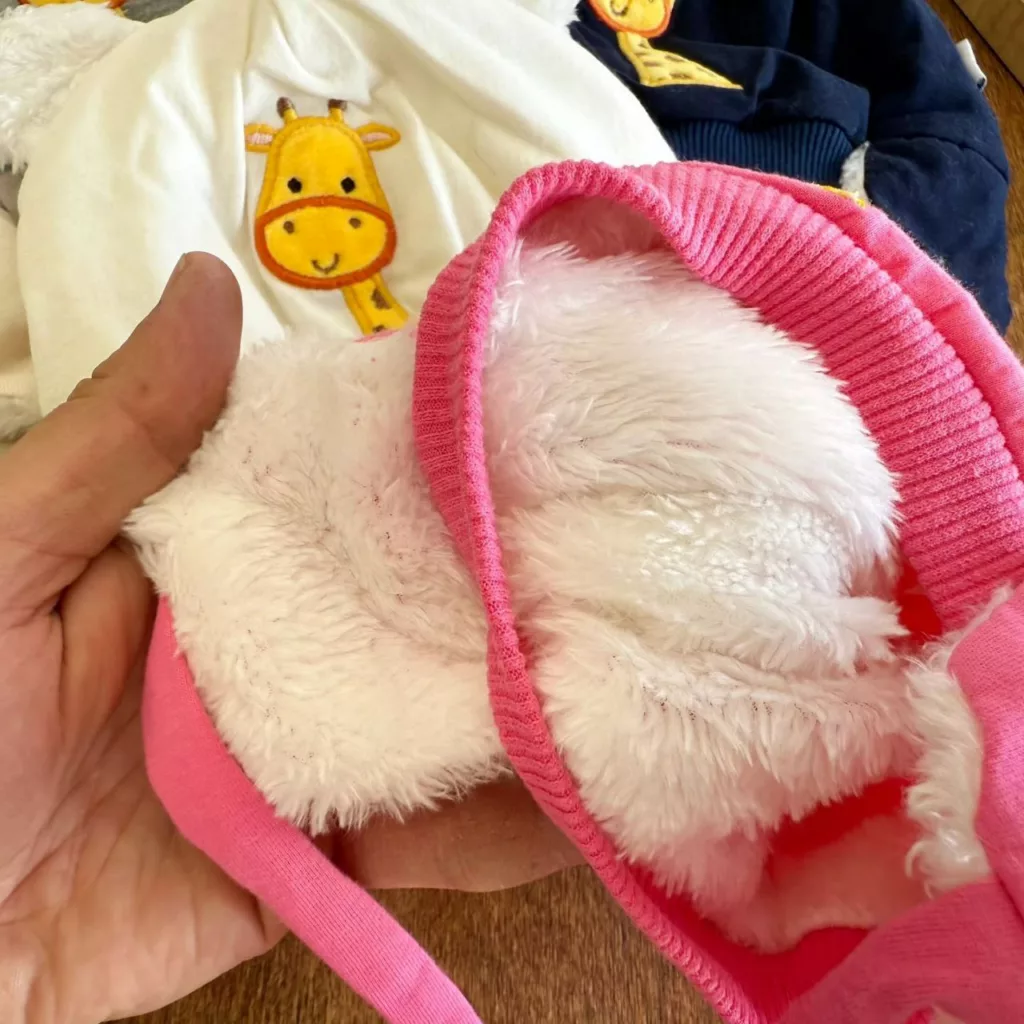 کلاه نخ پنبه پولیشی طرح زرافه کد ۵۲۸۳