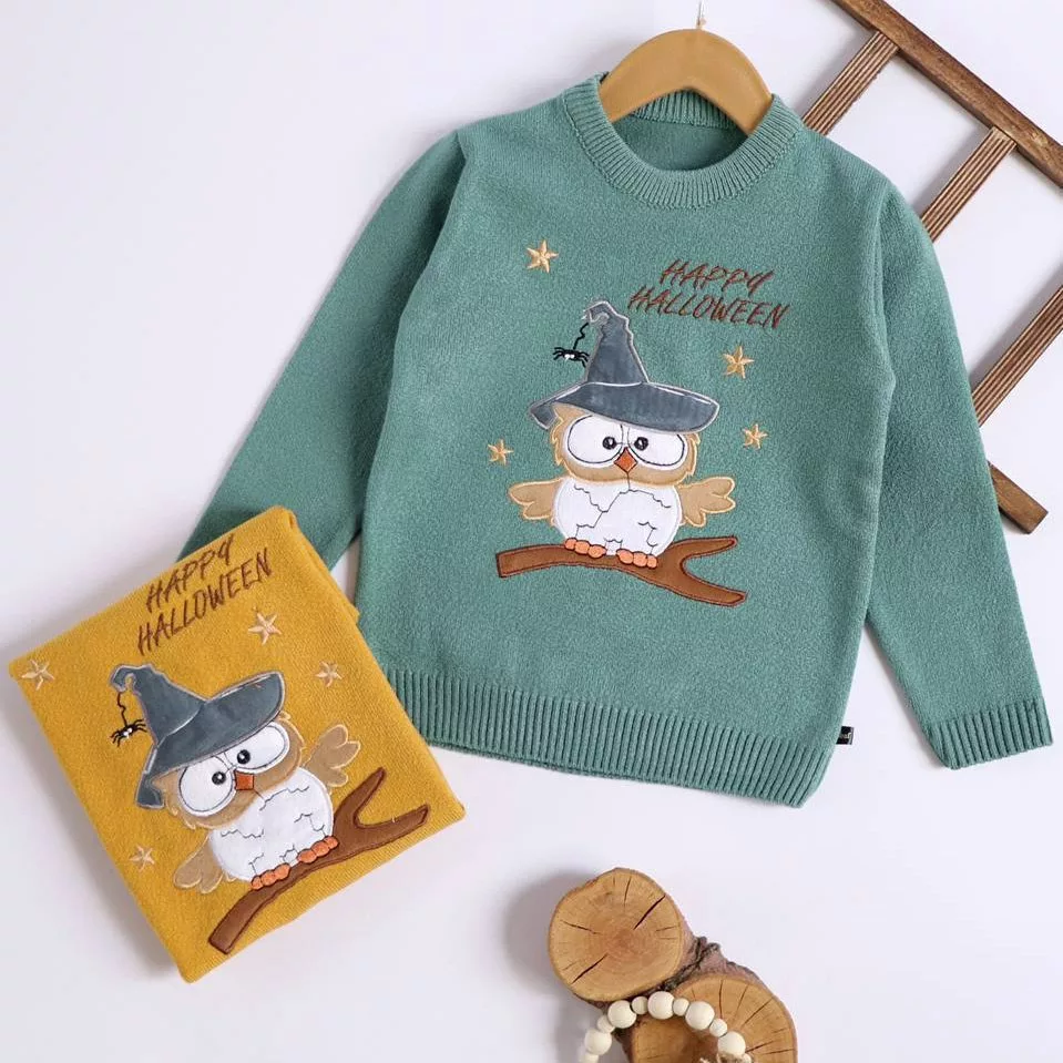 بافت گپ جغد هالووین سایز ۳۵ تا ۵۰  کد ۵۲۳۰