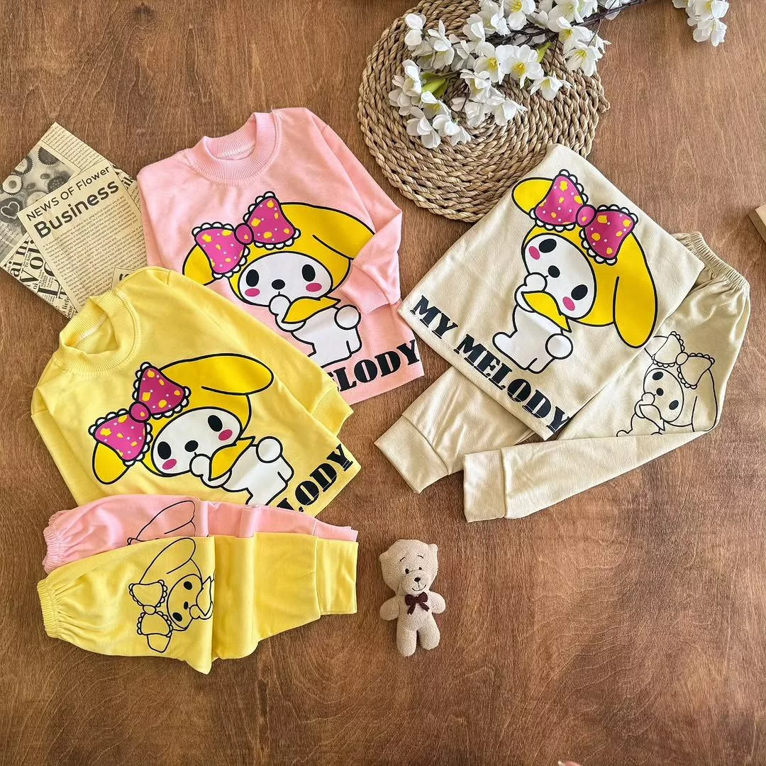 بلوز شلوار ملودی my melody سایز ۴ تا ۶ کد ۵۲۸۷