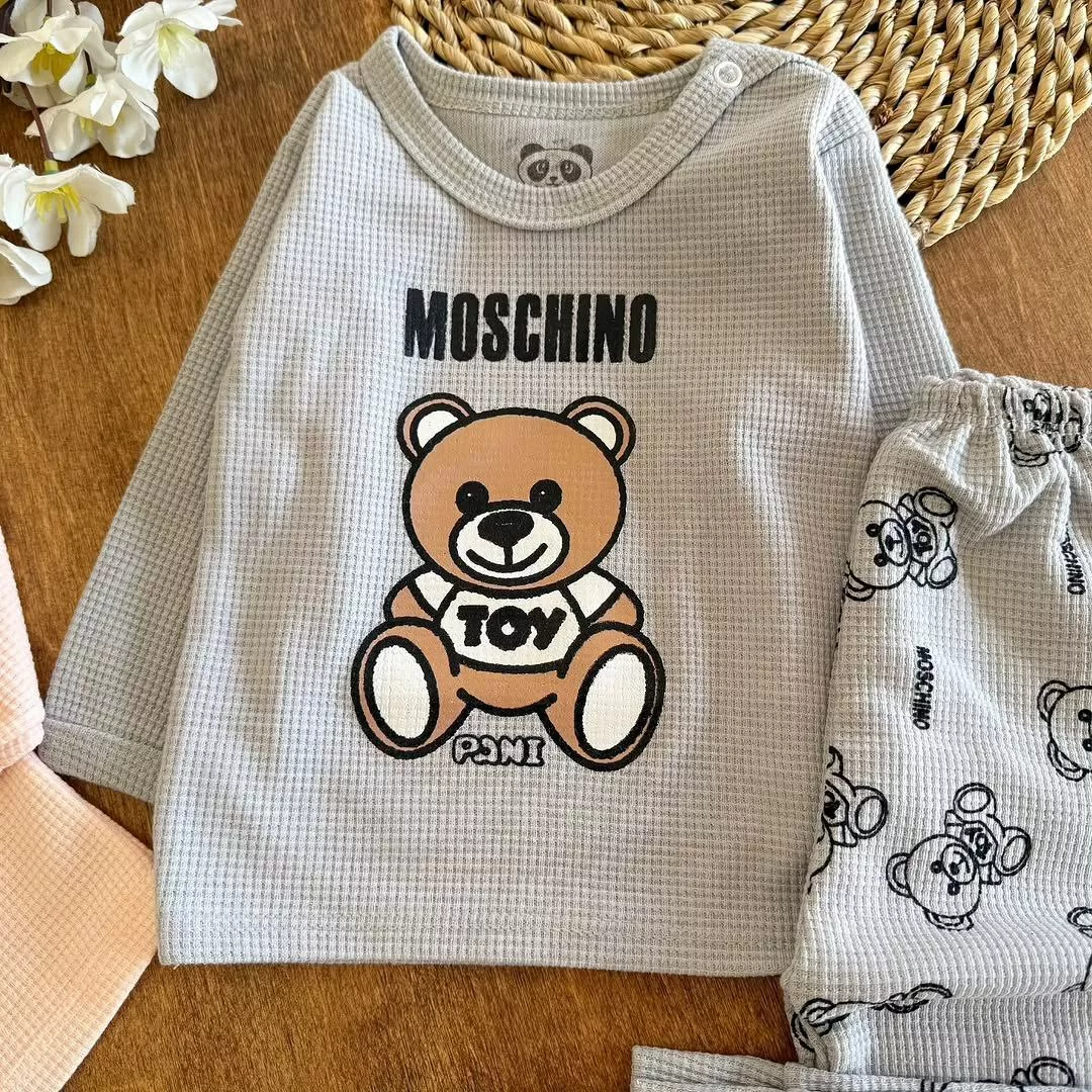 بلوز شلوار بیسکویتی سایز ۲ تا ۵ کد ۵۲۲۴