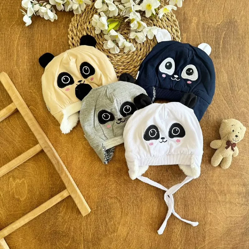 کلاه نخ پنبه پولیشی پاندا کد ۵۲۷۷