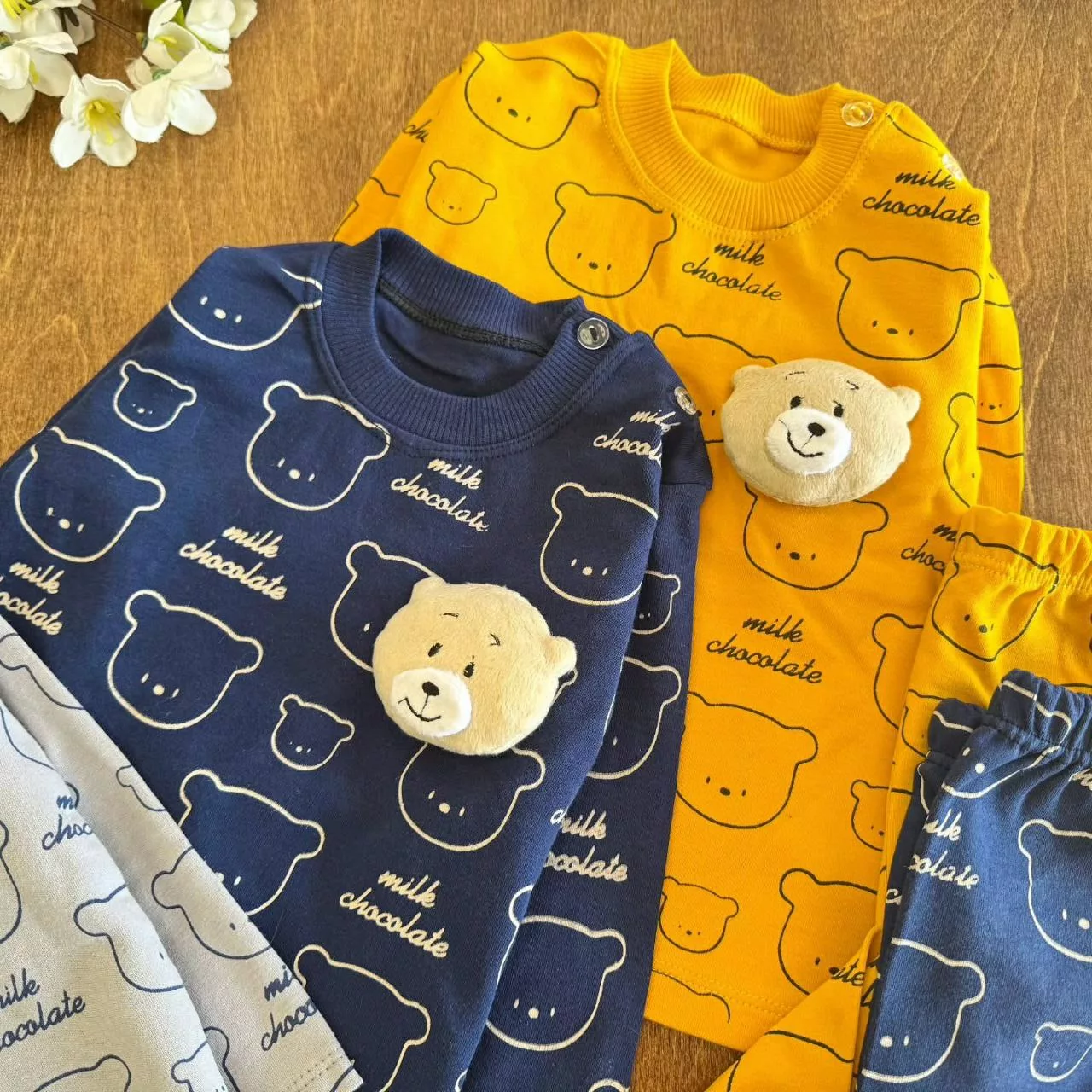 بلوز شلوار کله عروسکی کید سایز ۳،۴ کد ۵۲۴۳