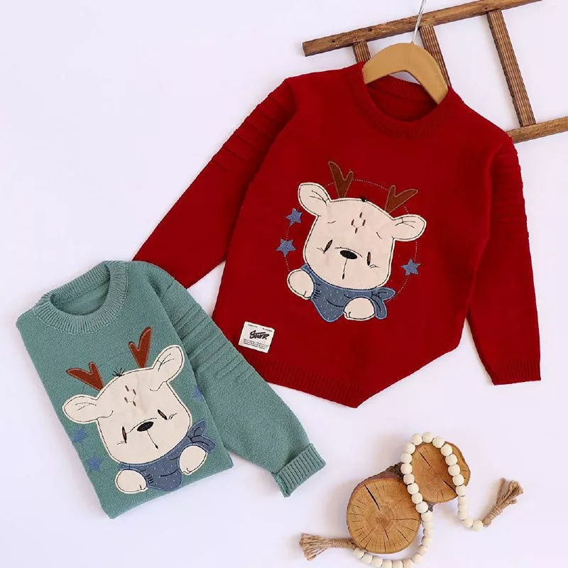 بافت گپ گوزن و ستاره سایز ۳۵ تا ۴۵  کد ۵۲۳۱