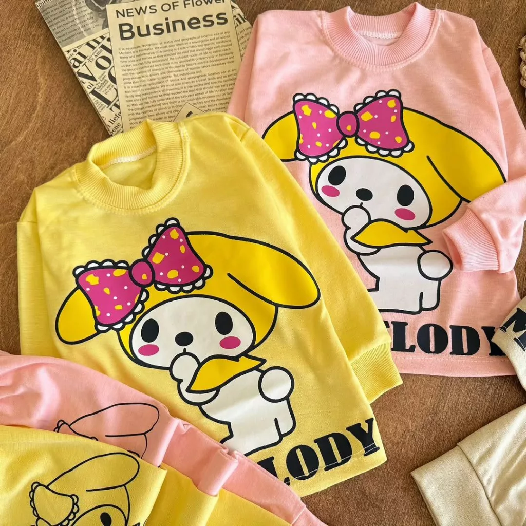 بلوز شلوار ملودی my melody سایز ۴ تا ۶ کد ۵۲۸۷