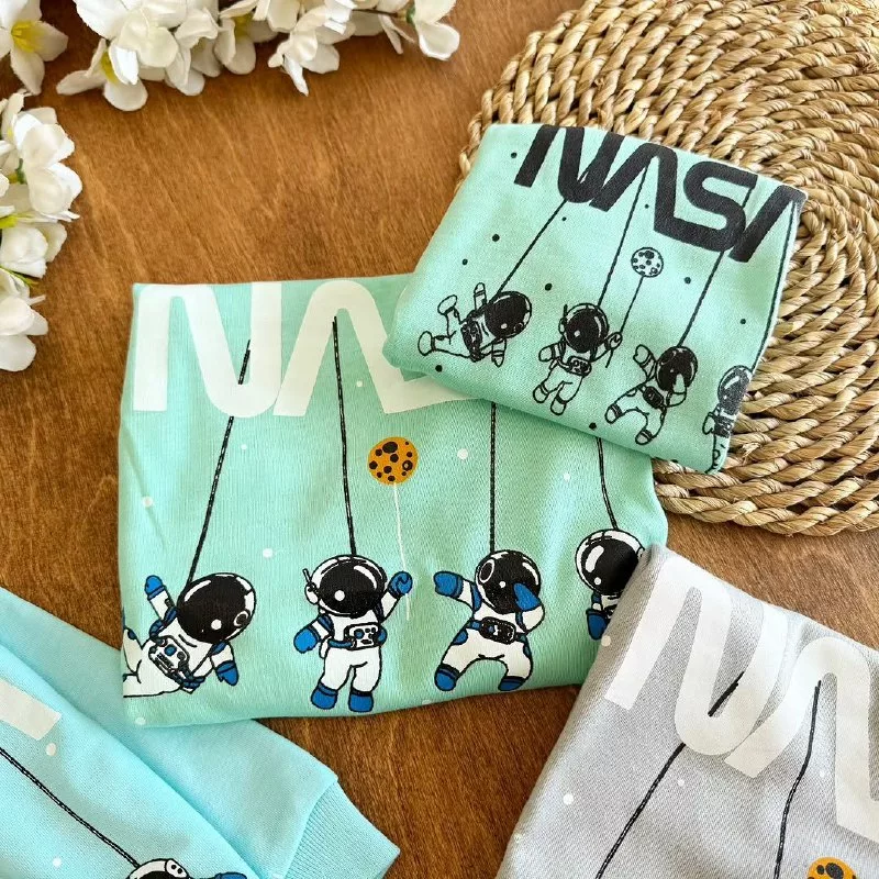 بلوز شلوار فضانورد ناسا Nasa سایز ۴ تا ۶ کد ۵۲۳۹