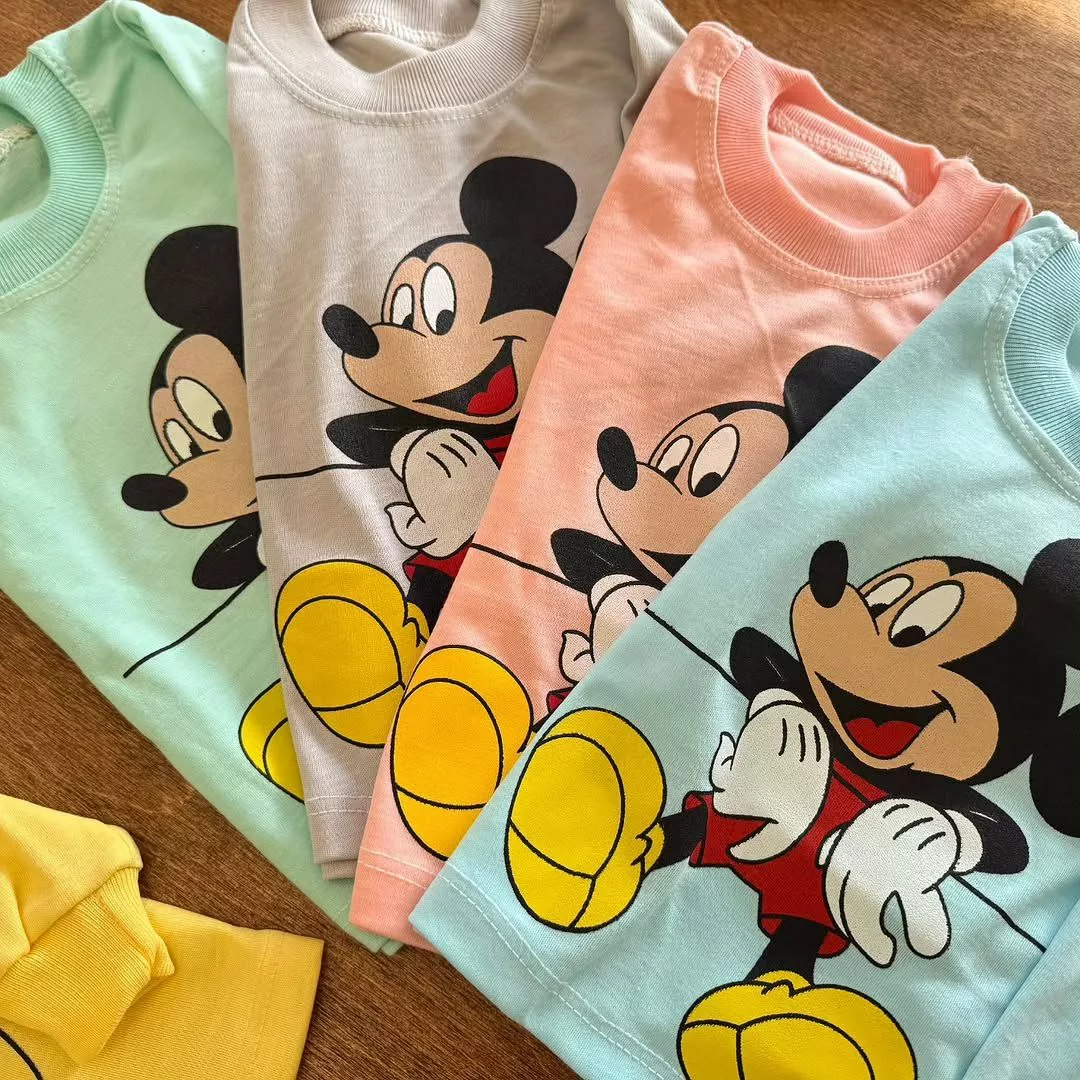 بلوز شلوار میکی موس سایز ۴ تا ۶ کد ۵۳۱۶