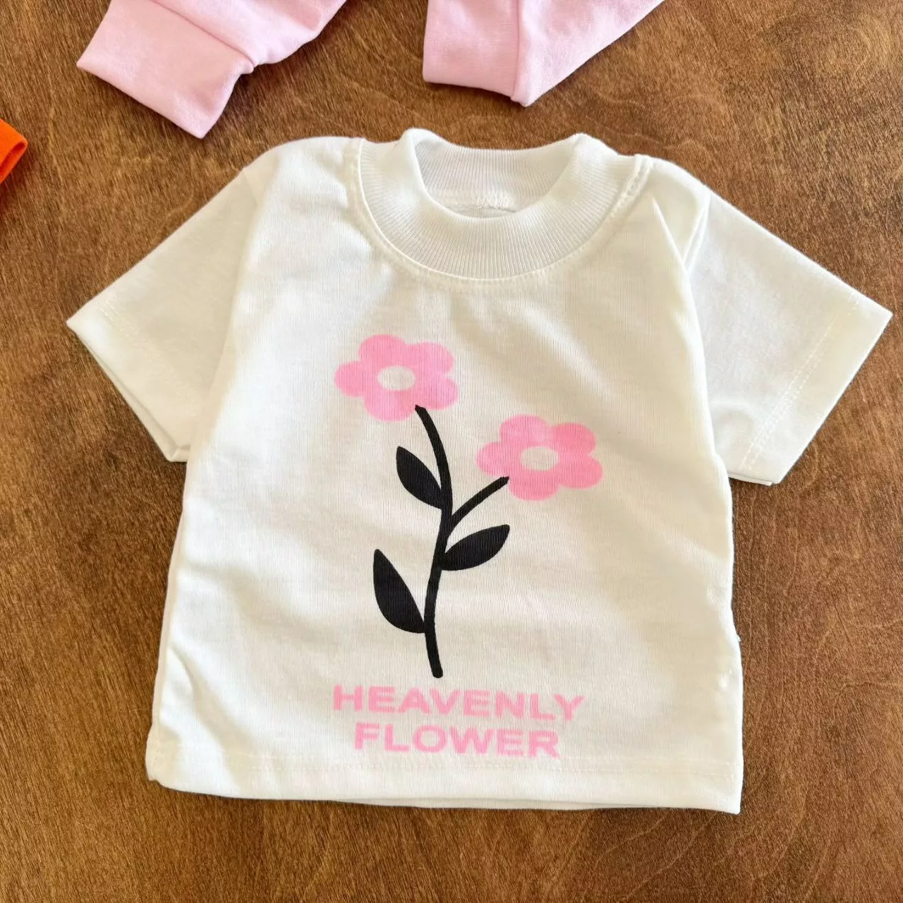 ست ۳ تکه سویشرت شلوار شکوفه سایز ۲،۳ کد ۵۳۱۳