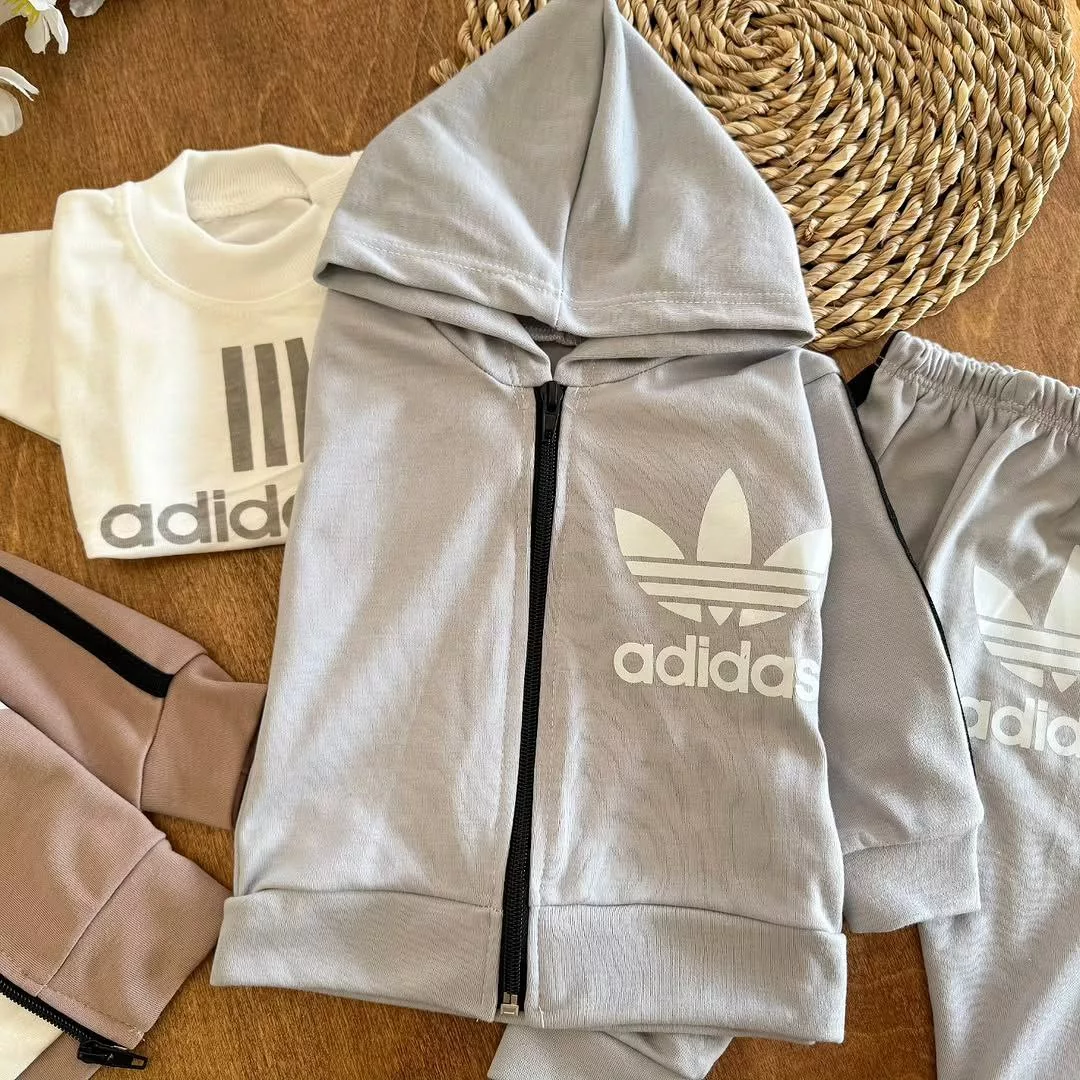 ست ۳ تکه سویشرت شلوار آدیداس کد ۵۳۱۲