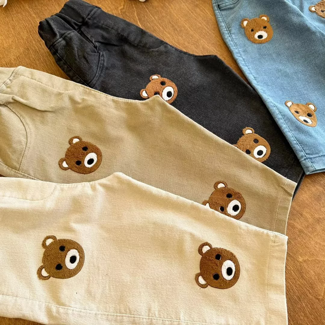 شلوار لی کله خرس تدی سایز ۴۰ تا ۵۵ کد ۵۲۴۶